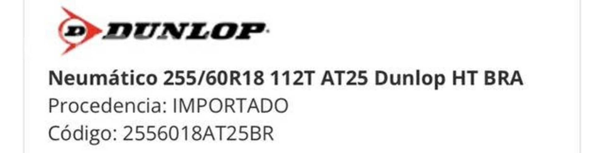 Neumaticos 255/60 con llanta R18