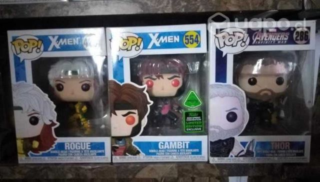 Funko Pops X-men y Thor