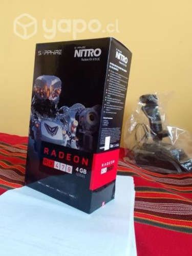 Tarjeta de video rx 470 4gb