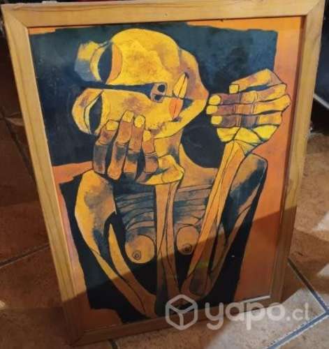 Póster Guayasamín "Meditación"