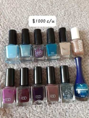 Esmaltes de Uñas variados
