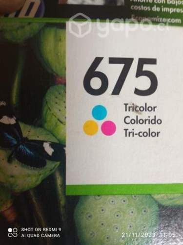 Packs de tintas HP 675 colores originales