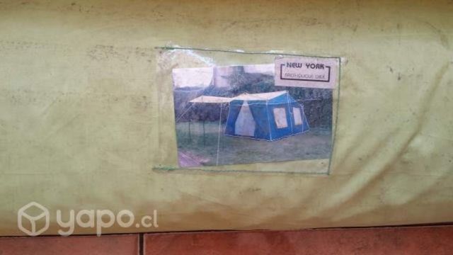 Carpa dos ambientes 8 personas