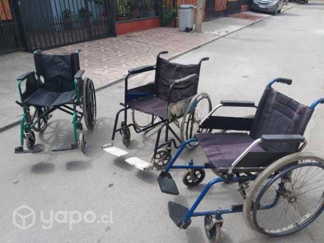 Sillas de ruedas adulto $20.000 c/u