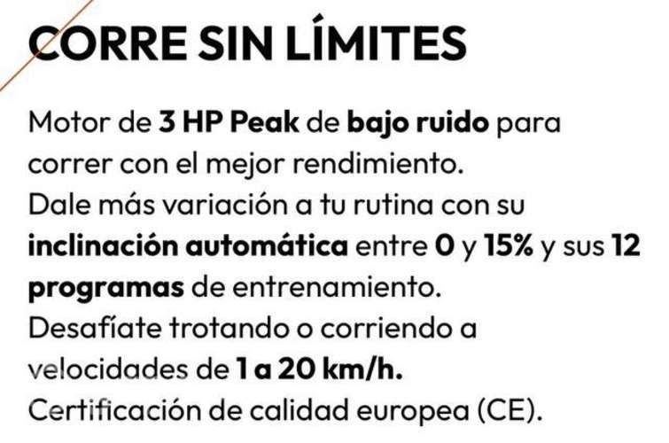 Trotadora eléctrica ULTIMATE E600 ELITE