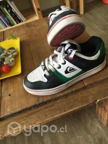 Zapatillas Quiksilver Joven Low Black/Green