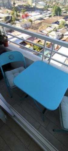 Sillas Terraza color Azul Celeste