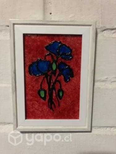 Lote de Cuadros vitroux falso