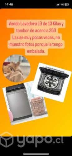 Lavadora LG 13 kilos