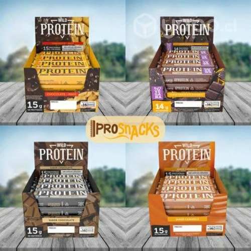 Barritas Wild Protein caja 16 unidades