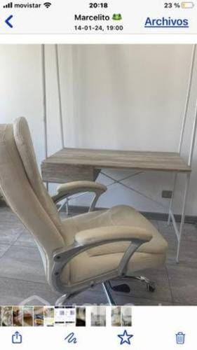Escritorio y silla