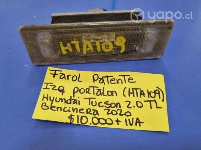 Farol Patente Izq Portalon (HTA109) Hyundai Tucson