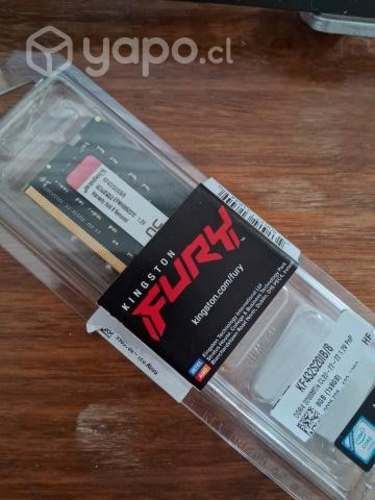 Memoria RAM DDR4 8GB 3200 MHz Kingston FURY