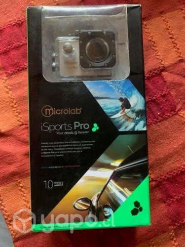 Camara deportiva sumergible microlab tipo go pro