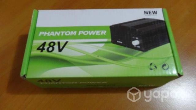 Amplificador para micrófono (Phantom Power)