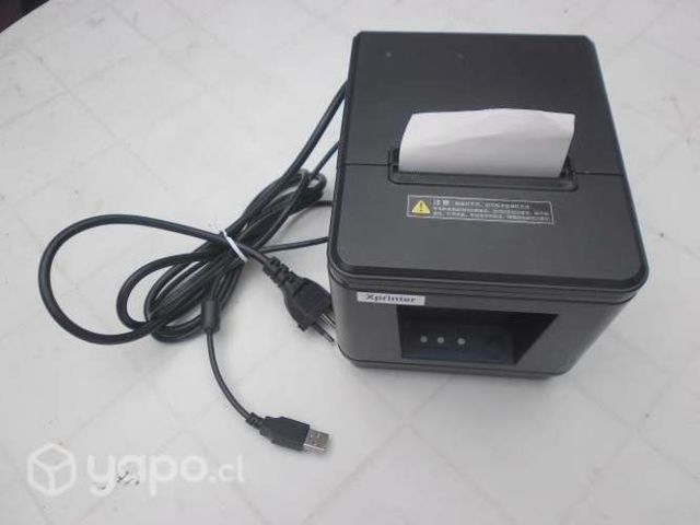 Caja dinero, impresora boletas y escaner