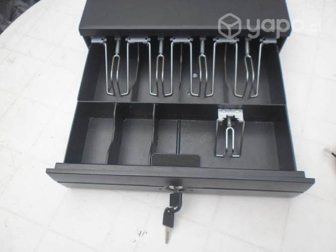 Caja dinero, impresora boletas y escaner