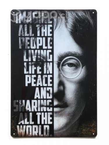 Carteles Metalicos Rock decorativos 20x30