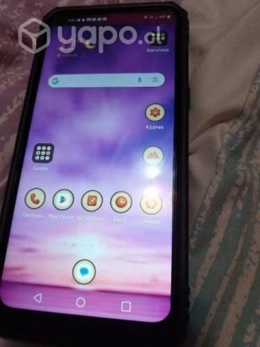 Celular LG k61 en buenas condiciones con car