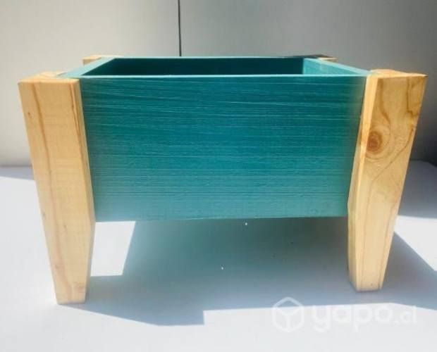 Macetero de colores jardin terraza