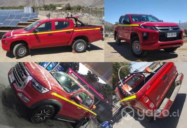 Arriendo camionetas 4x4 estándar minero