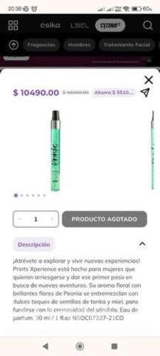 Productos de catálogo