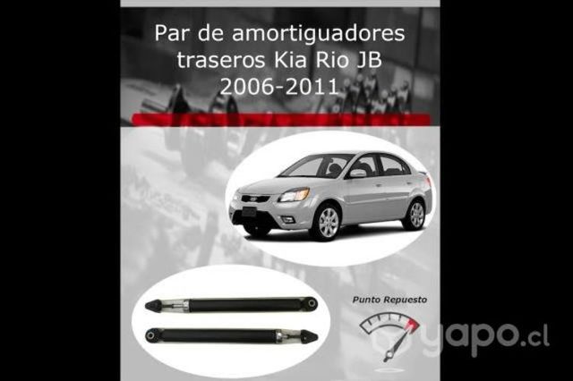 Par de amortiguadores Kia Rio JB 2006-2011