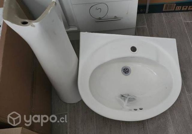 Lavamanos con Pedestal fanaloza