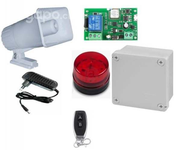 Alarma comunitaria wifi y control remoto