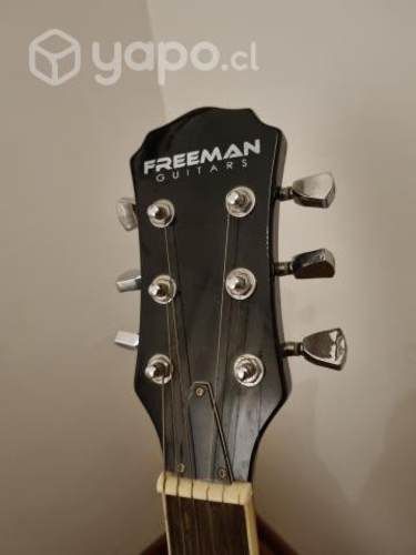 Guitarra electrica freeman les paul