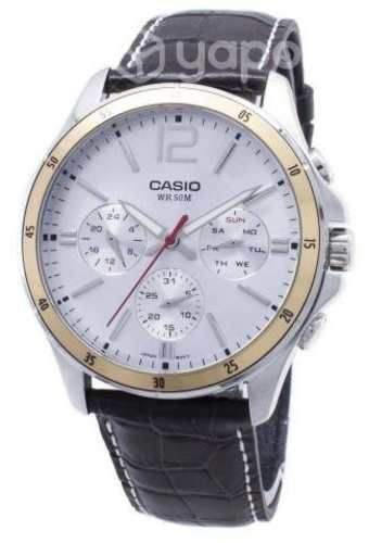 Reloj casio mtp1374l-7av hombre analogo nuevos
