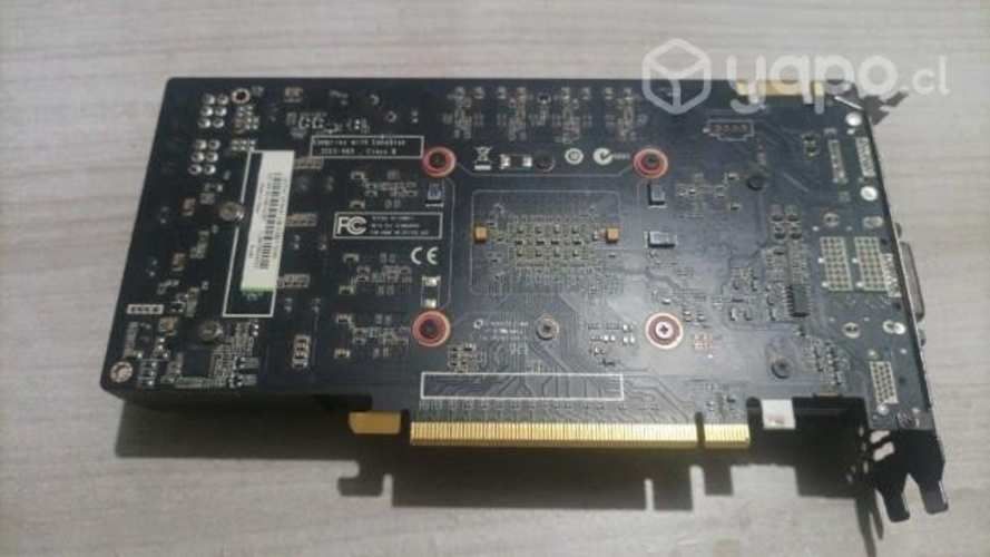 Tarjeta Zotac GTX 460 1GB, DDR5.