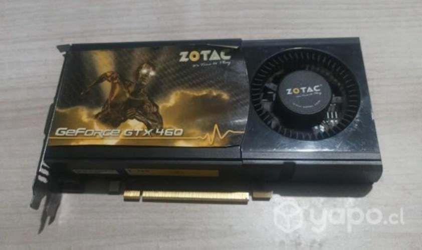 Tarjeta Zotac GTX 460 1GB, DDR5.
