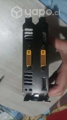 Tarjeta Zotac GTX 460 1GB, DDR5.