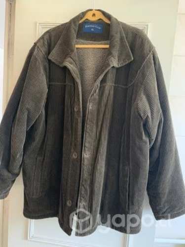 Chaqueta de Cuero legítimo de hombre XXL
