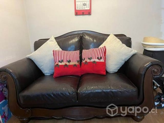 Sofá 2 Cuerpos New Bugambilia Pu Negro