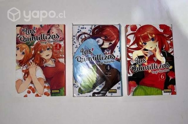 Mangas Las Quintillizas norma editorial nuevos