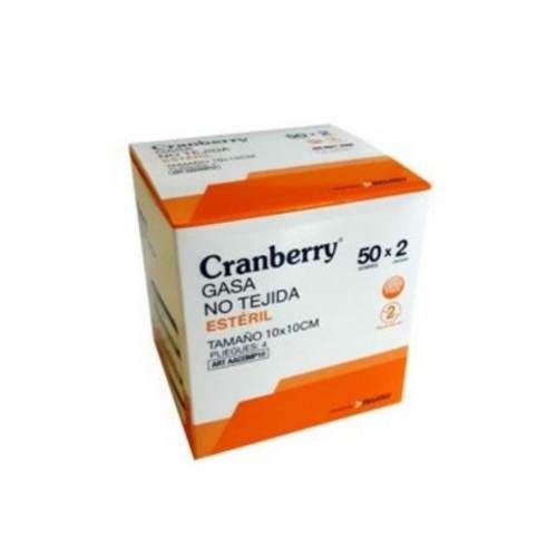 Caja de Gasa No Tejida 10 x 10 cm 4 pliegues