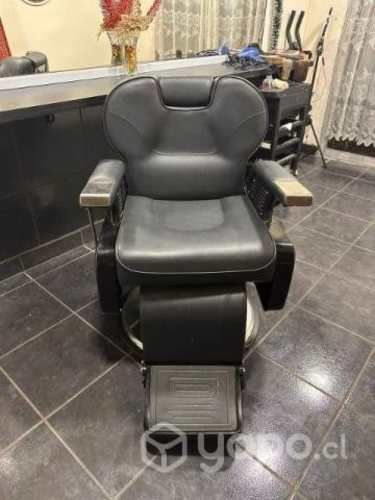 Sillón aviador barbería
