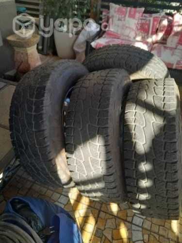 Vendo 4 llantas con nematicos aro 16 6 en 139