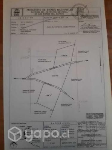 Terreno Con casa Sector catrimalal
