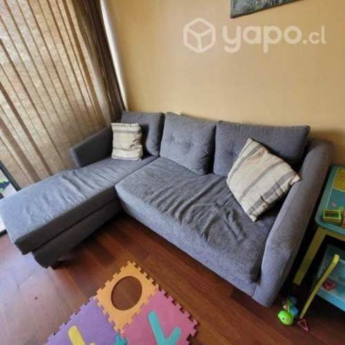 Sofa seccional izquierdo color gris