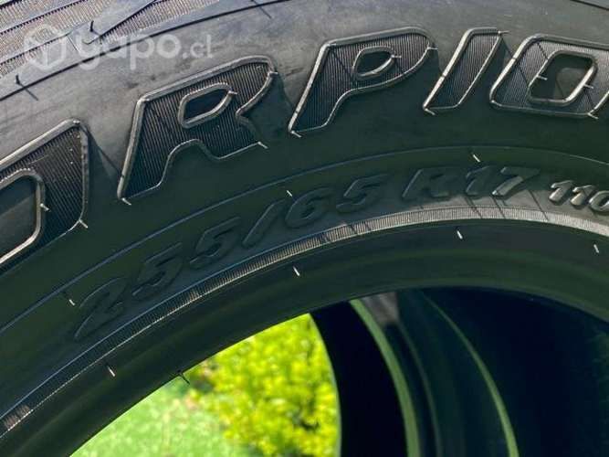 Neumaticos 255/65/17