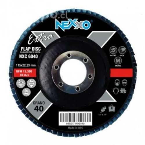 Disco Flap Nexxo Extra Circonio 4 1/2"