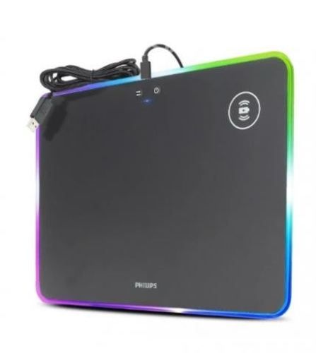 Mouse Pad gamer Philips SPL7504 350mm x 250mm negr