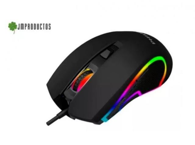 Mouse Gamer Philips Spk9212 8 Botones Dpi 6400