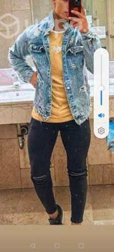 Chaqueta mezclilla