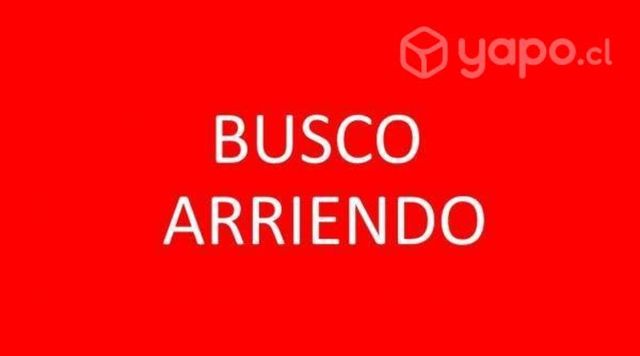 Busco arriendo en valparaíso