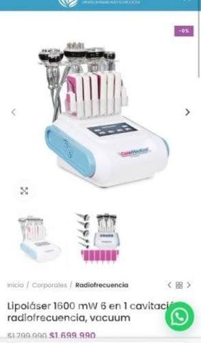 Lipolaser 6 en 1 1.600mw