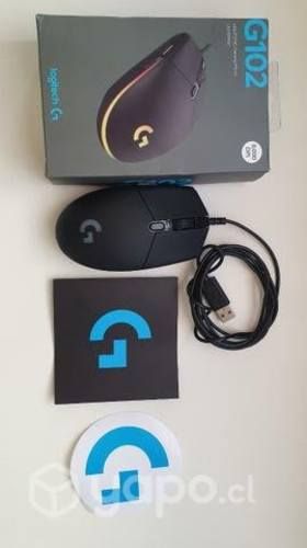 Mouse gamer a cable Logitech G102 nuevo
